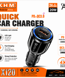 KHM X120 Car Charger